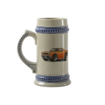1968 Super Bee Orange-Black Wide Stripe Coffee Mugs