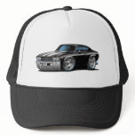 1969 Chevelle Black-White Car Hats