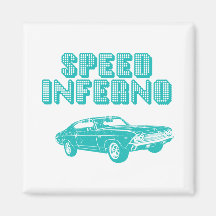 1969 Chevrolet Chevelle 396 SS Fridge Magnet