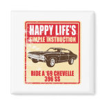 1969 Chevrolet Chevelle 396 SS Magnets