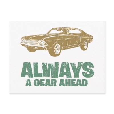 1969 Chevrolet Chevelle 396 SS Post Card by MuscleDude