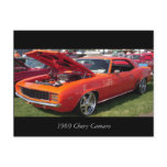 1969 Chevy Camaro Postcards