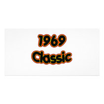1969 Classic Photo Card Template