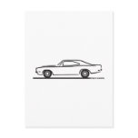 1969 Dodge Charger Postcard