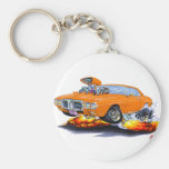 1969 Firebird Orange Car Keychain