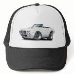 1969 Firebird White Convertible Trucker Hat