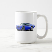 1969 GTO Judge Blue Car Mug