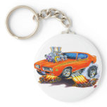 1969 GTO Judge Orange Car Key Chain