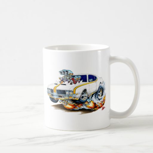 1969 Olds Cutlass Hurst Car Coffee Mugs