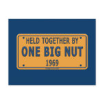 1969 One Big Car Nut Postcard