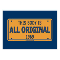 1969 Original Car Body