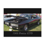 1969 Pontiac GTO Postcards