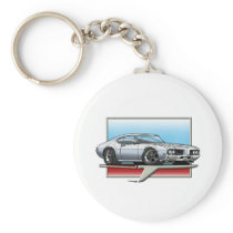 1969 Silver Cutlass Keychains