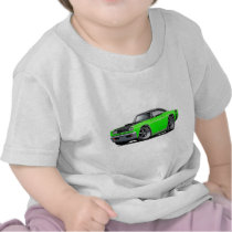 1969 Super Bee Lime-Black Top Car Shirt