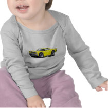 1969 Super Bee Yellow Car Tee Shirts