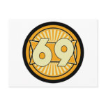 1969 - Yellow Post Card