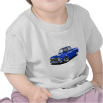 1970-72 Chevy C10 Blue Truck Tee Shirts