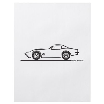 1970-72 Corvette Full Color Flyer by frengi
