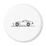1970-72 Corvette Fridge Magnet