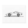 1970-72 Corvette Postcard