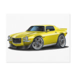 1970-73 Camaro Yellow Postcards