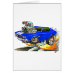 1970 Chevelle Blue-White Car Card