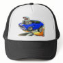 1970 Chevelle Blue-White Car Trucker Hat