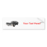 1970 Chevelle SS: Black Finish: Bumper Sticker