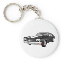 1970 Chevelle SS: Black Finish: