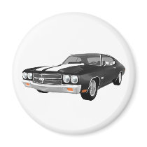 1970 Chevelle SS: Black Finish: