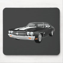 1970 Chevelle SS: Black Finish: