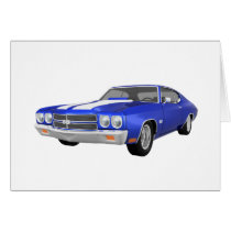 1970 Chevelle SS: Blue Finish: