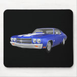 1970 Chevelle SS: Blue Finish: mousepads