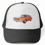 1970 Chevelle SS: Orange Finish: Mesh Hat