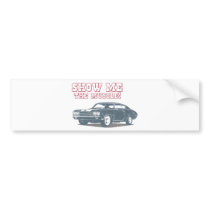 1970 Chevrolet Chevelle SS 454 Bumper Stickers