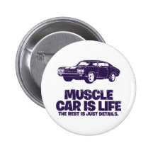 1970 Chevrolet Chevelle SS 454 Pinback Button