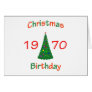1970 Christmas Birthday