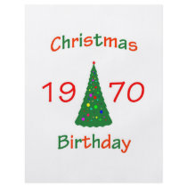 1970 Christmas Birthday