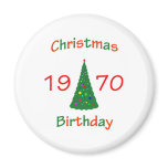 1970 Christmas Birthday