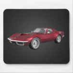 1970 Corvette: Candy Apple Finish: Mousepad
