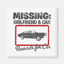 1970 Ford Torino Cobra 429 Fridge Magnets