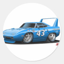 1970 Nascar Superbird Petty Sticker