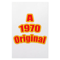 1970 Original Red Stationery