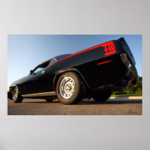 1970 Plymouth Cuda 440 Poster