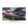 1970 Plymouth 'Cuda Post Card