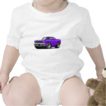 1970 Plymouth GTX Purple Car Rompers