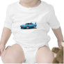 1970 Plymouth Superbird Blue Car Bodysuit