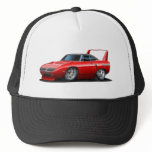 1970 Plymouth Superbird Red Car Trucker Hat
