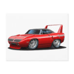 1970 Plymouth Superbird Red Car postcards
