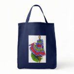 1970 Zandra Rhodes Shopping Tote Canvas Bag